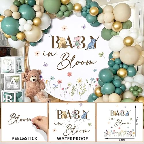 Miniatura 3 de Calcomanías de pared extraíbles con diseño de nubes de unicornio y arco iris, 45 x 16 pulgadas, calcomanías de pared grandes de unicornio para