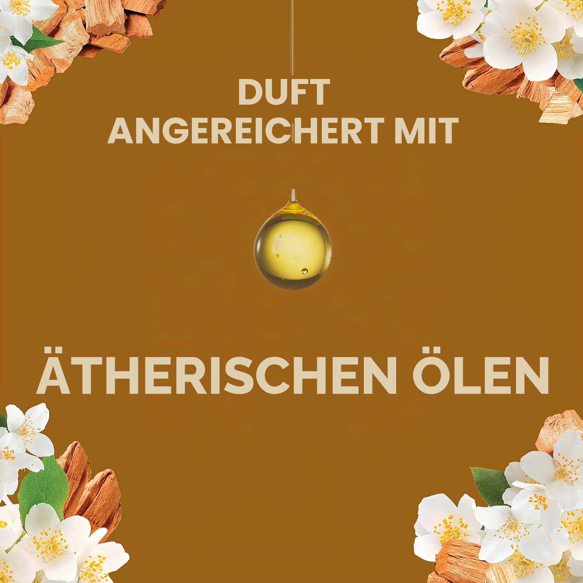 Glade Automatic Spray Nachfüllpackung, Raumduft, sinnlich, Sandalwood & Jasmine, 4 Nachfüllpackungen à 269 ml