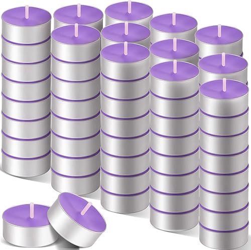 200 velas perfumadas de 4 horas, velas perfumadas de té con fragancia, velas de té de larga duración, velas perfumadas a granel para festividades,