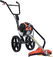 52cc Petrol Wheeled Brush Cutter & Grass Trimmer 2-Stroke 2.2kW Split Shaft