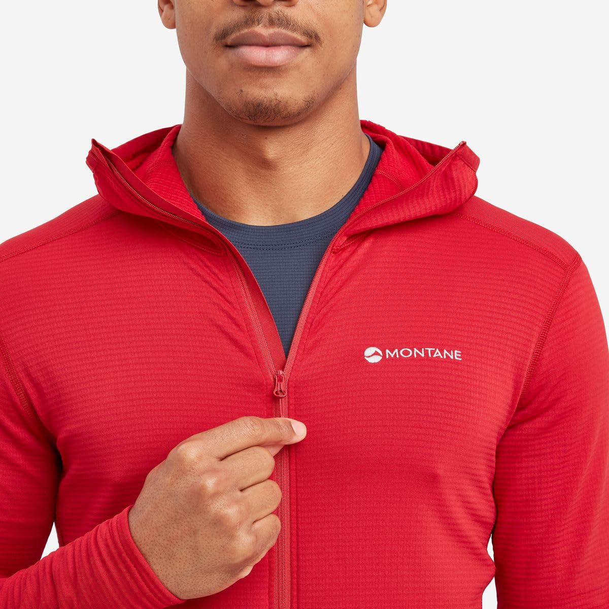 MONTANE Sudadera Marca Modelo PROTIUM Lite Hoodie Acer Red XXXL