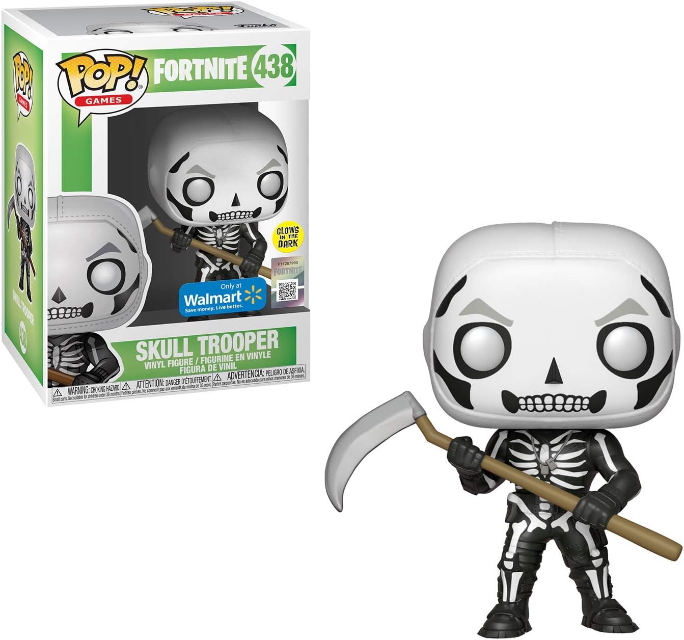 Funko Pop Skull Trooper Glows in The Dark 438