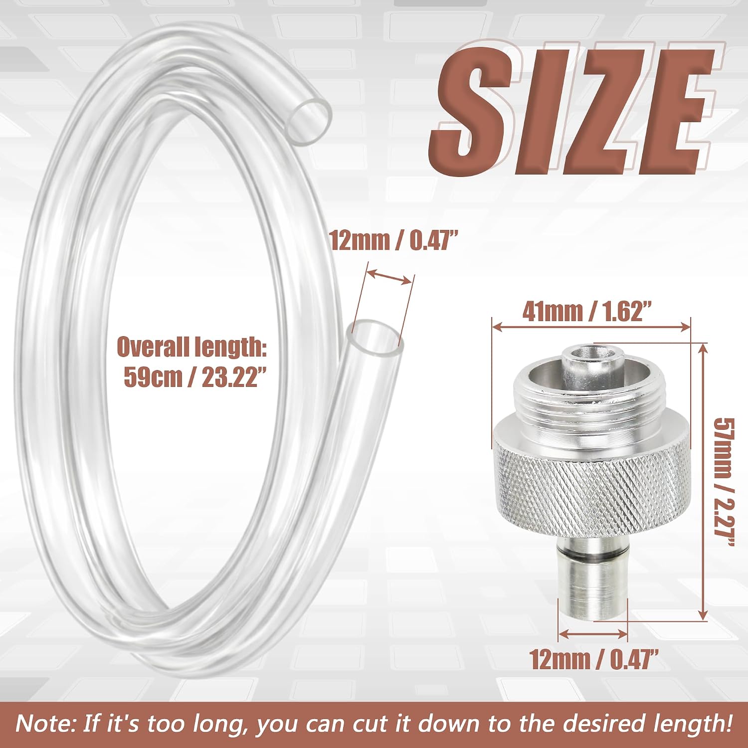 Oil Filter Drain Release Hose Fit for 2.5L Oil Filter Housing, Oil Filter Drain Tool Compatible with VW Audi Vehicles