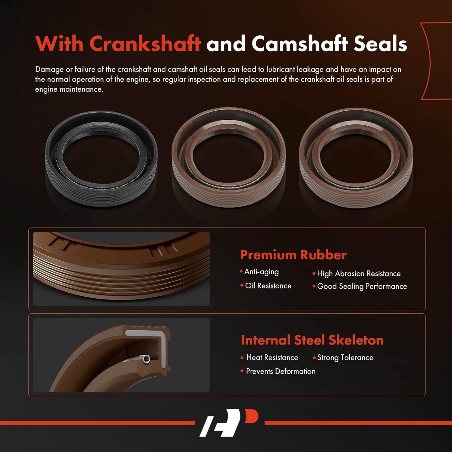 A-Premium Engine Timing Belt Kit Compatible with Volkswagen & Audi Cars - Passat 2001-2005, A4 1999-2006, A4 Quattro 1999-2005 - 1.8L 4.0L