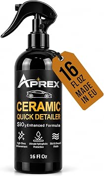 Ceramic Coating Spray for Cars - SiO2 Quick Detailer, 16 oz