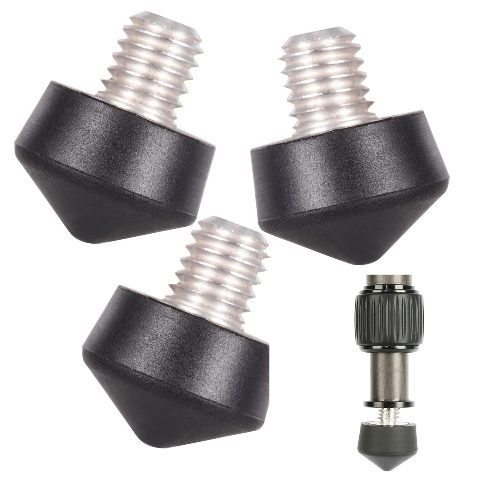 Gommini Antivibrazione Piedini In Gomma Da 1/4" Per Fori - Inserti - Foto 9