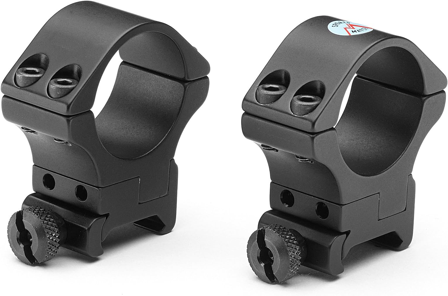 ATP72 30mm Tube 2 Piece High Adjustable Mounts Weaver/Picatinny