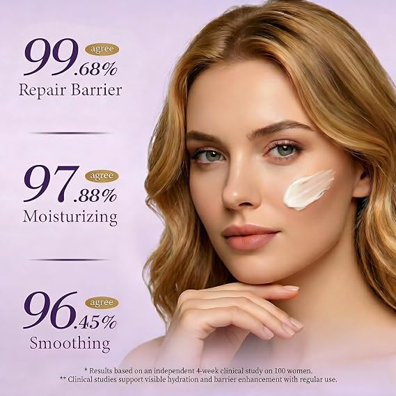 Skin Renewing Night Cream Face Moisturizer with Niacinamide, Peptide Complex, Hyaluronic Acid & Ceramides | Visibly Reduces Fine Lines & Enhances Skin Elasticity | For All Skin Types, 1.76 fl.oz