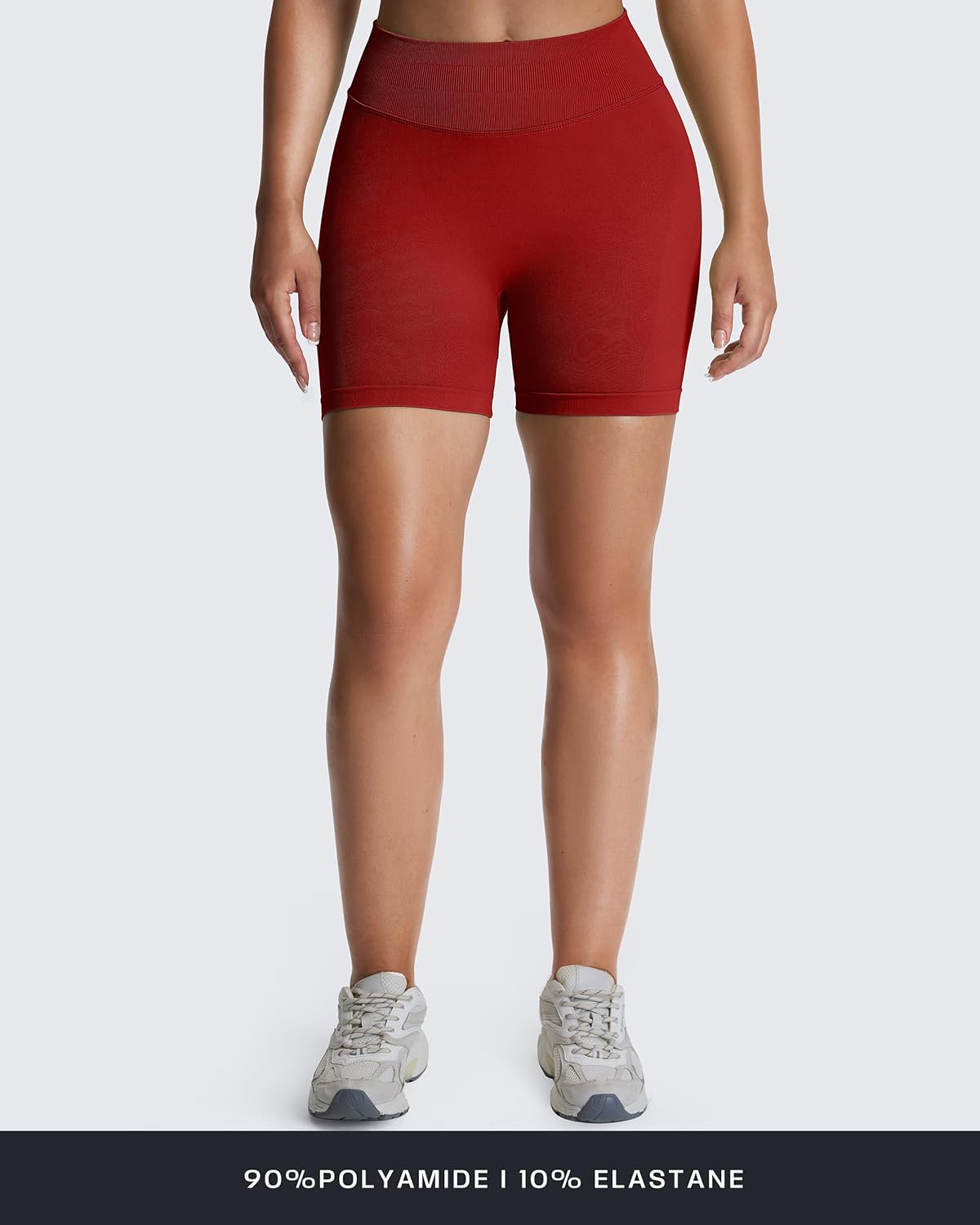 Aoxjox Seamless Biker Shorts for Women Impact Hidden Scrunch Low Waisted Athletic Yoga Short 3.5"/4.5"/5"/6" - Image 4