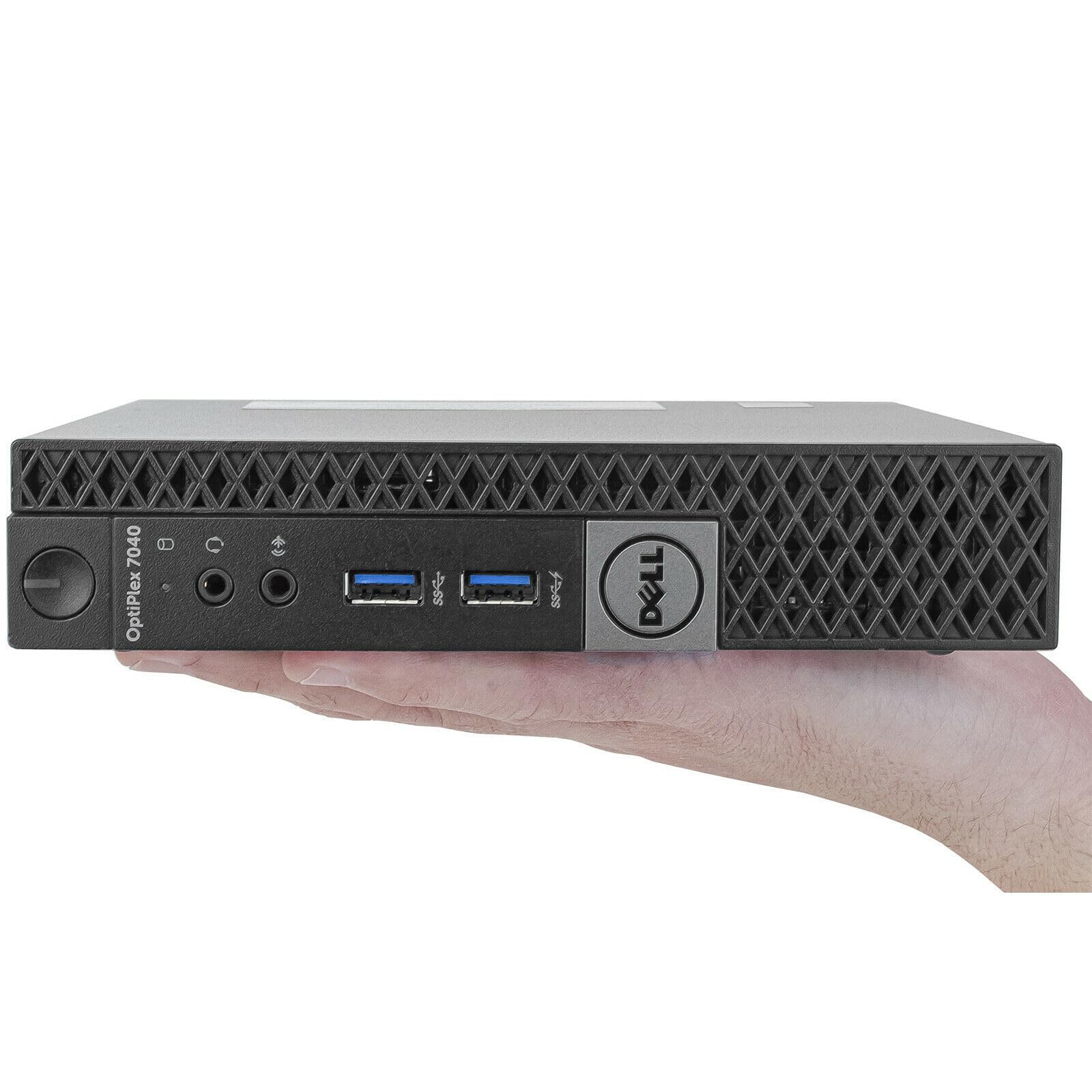 Mini PC Computer Desktop Dell 7040, Processore Core i5-6400T, Memoria RAM 8GB DDR4, Disco SSD 240GB. Win 11 PRO (Ricondizionato)