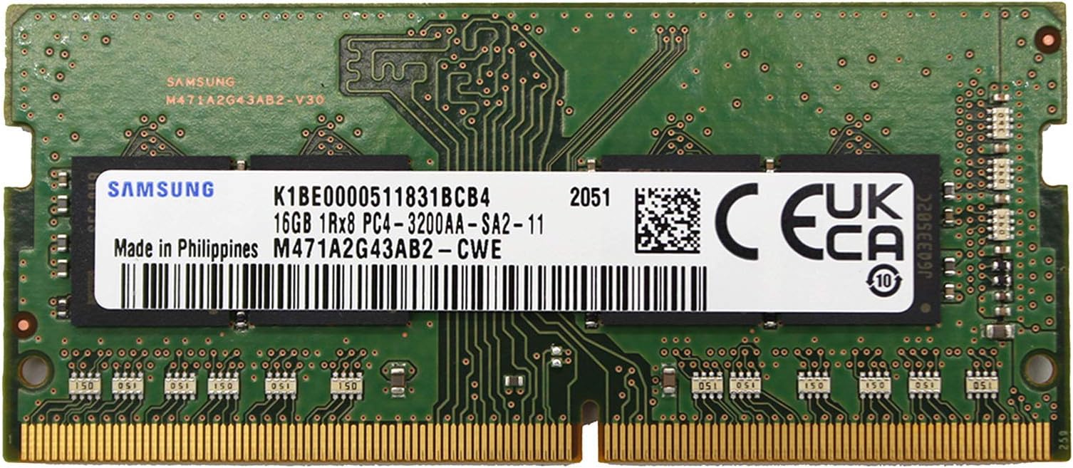 Factory Original 16GB (1x16GB) Compatible for Acer Laptop Notebook DDR4 3200MHz PC4-25600 SODIMM 1Rx8 CL22 1.2v Gaming Memory Module Upgrade RAM Adamanta