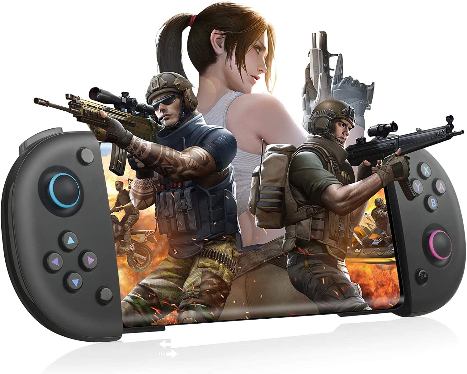 Contrôleur de jeu télescopique Plug and Play avec connexion Type-C stable