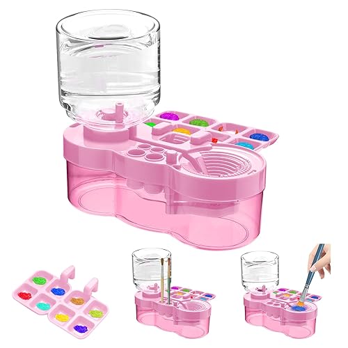 2025 Upgraded Paint Brush Cleaner Tool,Brush Rinser Cup Painting Running