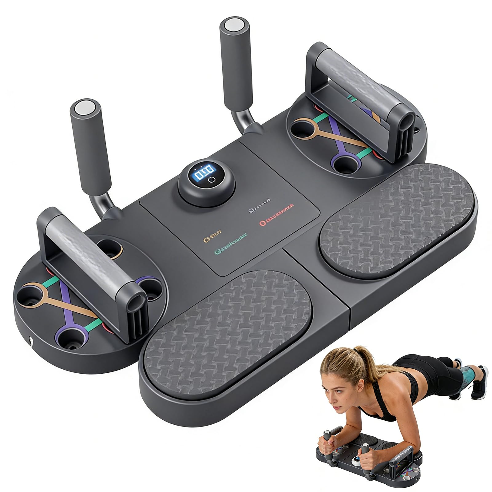 Hogar Pilates Equipment Planche de Pilates 6 en 1 Multifonction pour Fitness à la Maison