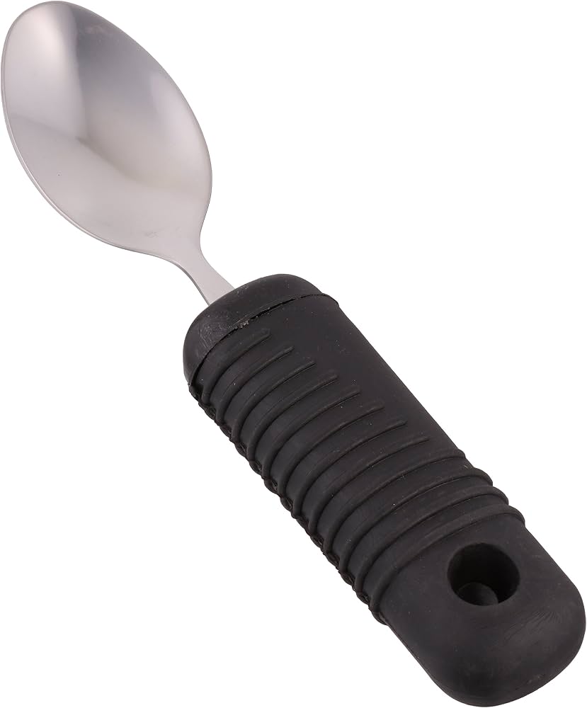 Sammons Preston Sure Grip Tablespoon, Stainless Steel Table Spoon