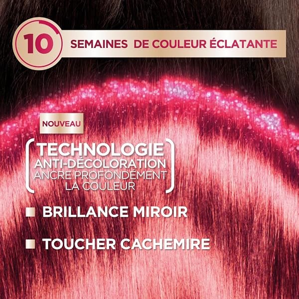 Garnier Color Sensation Coloration - Châtain Foncé 3.0 - Coloration Crème Permanente - Tous Types de Cheveux - Couleur jusqu'à 10 Semaines & Couvre les Cheveux Blancs 100% - 5