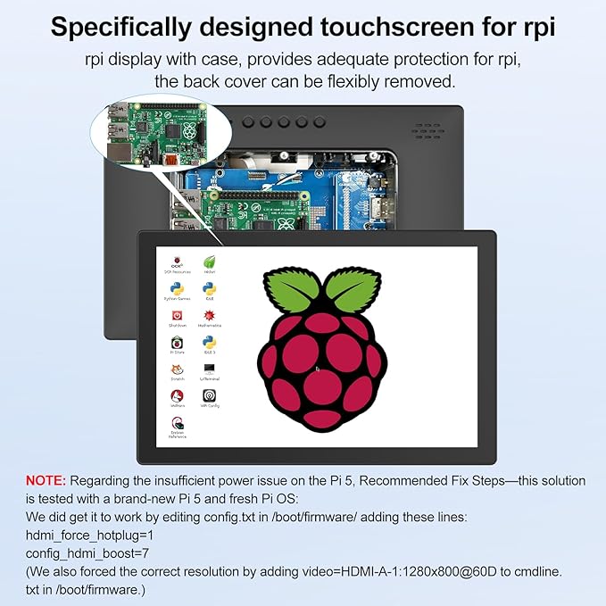 Monitor Táctil de 10.1 Pulgadas con Resolución 1920x1200 IPS miniatura 2