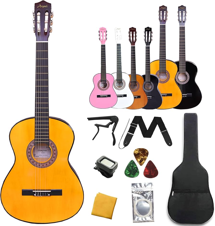 Amazon | Aryari アコースティックギター 初心者入門練習セット 39 Amazon | Aryari アコースティックギター 初心者入門練習セット 39