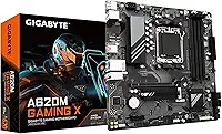 GIGABYTE Placa-mãe A620M Gaming X AMD A620 Micro ATX com DDR5, PCIe 4.0, USB 3.2 Gen1x2 Type-C, garantia de 5 anos