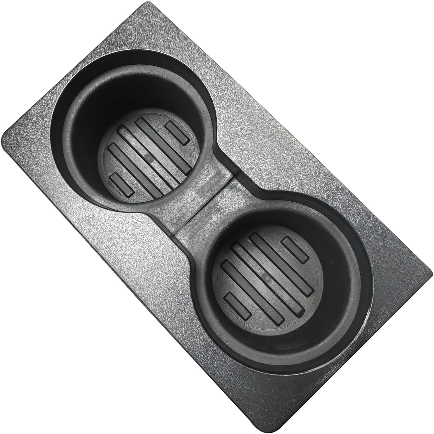 Front Center Console Cup Holder Insert Compatible with Ford F250 F350 F450 F550 Super Duty 2011-2015 Replaces BC3Z7813562AA BC3Z-7813562-AA