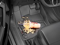 Vista 5 de WeatherTech Revestimientos para pisos a medida para Toyota Sequoia, Tundra, Sequoia - 1ra fila (442771), Negro