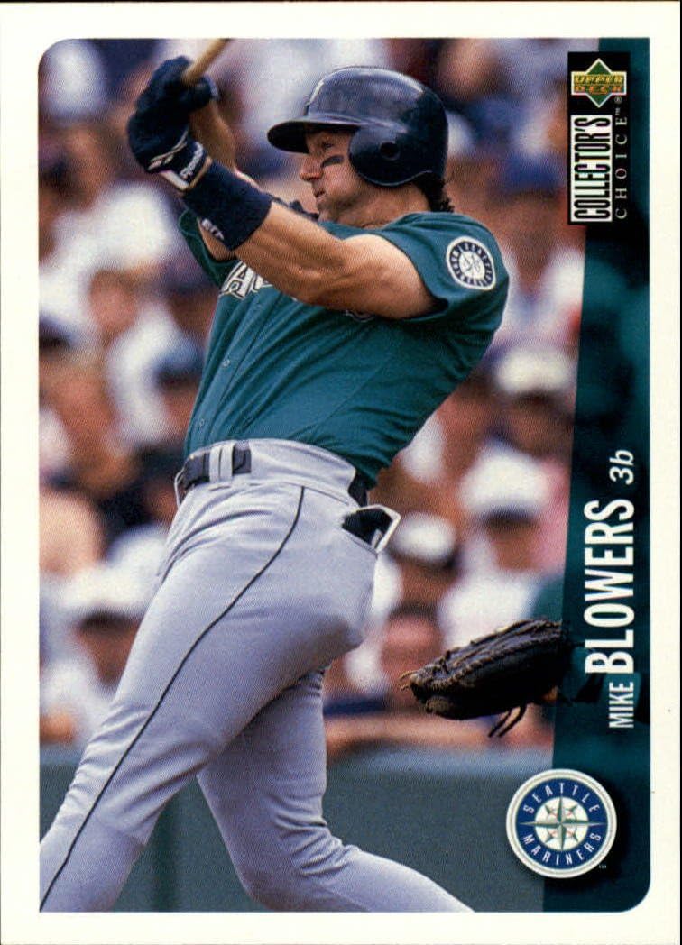 1996 Collector's Choice Baseball Card 313 Mike Blowers