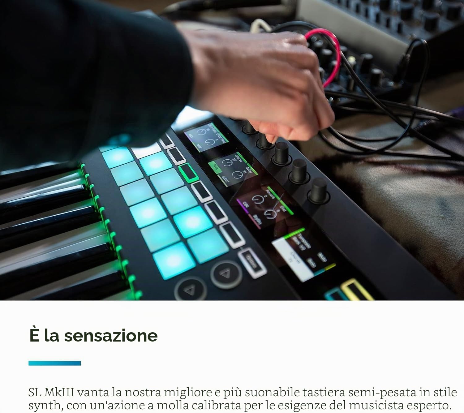 Novation 49SL MkIII, controller a tastiera MIDI a 49 tasti e sequencer con integrazione per la DAW