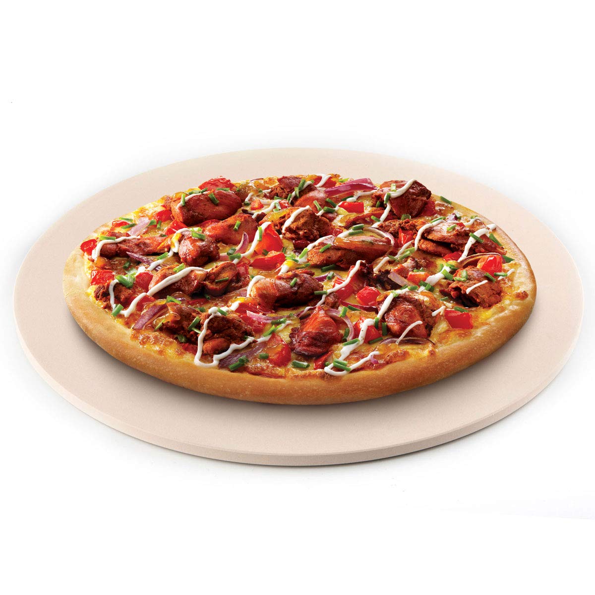 9ââ‚¬Â Round Pizza Stone for Toaster Oven | Cordierite Grilling Stone Bread Baking Stone for Grill, Oven