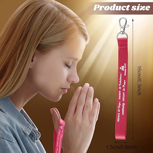 Miniatura 2 de 90 llaveros cristianos a granel de las Escrituras Llaveros inspiradores religiosos Llaveros religiosos con versículos bíblicos regalos de iglesia