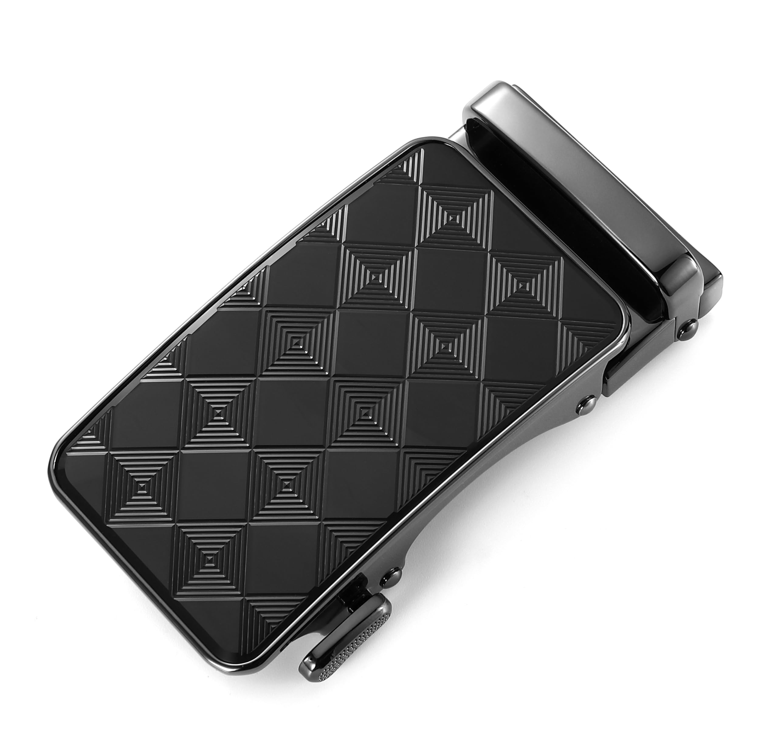 CHAOREN 40mm Ratchet Belt Buckle Only for 1 3/8 Slide Belt Strap, Automatic Click Buckle Adjustable