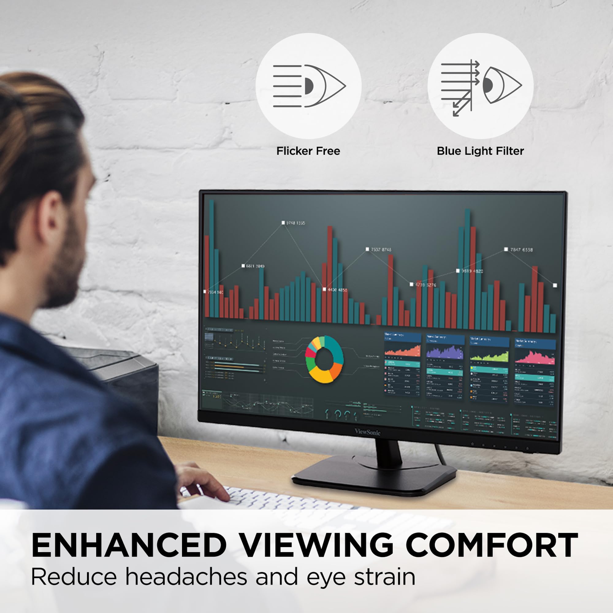 Amazon.com: ViewSonic VA2756-4K-MHD 27 Inch IPS 4K Monitor