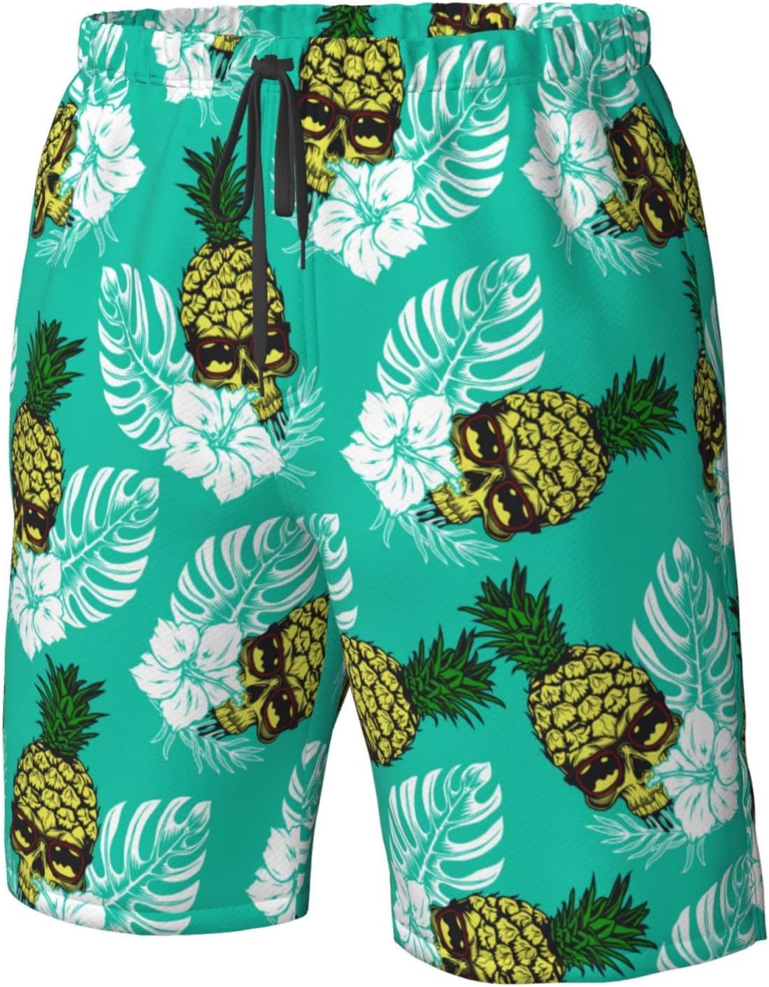 FREEHOTU Men's Swim Trunks Beach Board Shorts Quick Dry Swimwear Sports with Pockets - Image 8