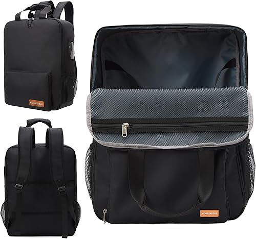 Bolsa de viaje para cochecito compatible con GB Pockit y GB Pockit Air Plus todo terreno, mochila de viaje ligera para cochecito para avión (negro),