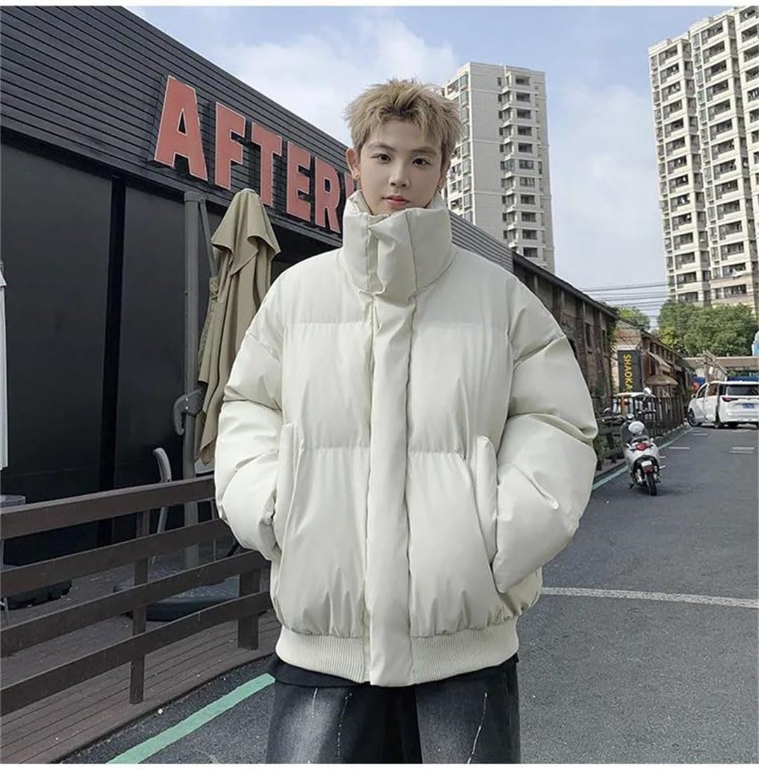 Men's Down Jacket Autumn Winter Thick Cotton Coat