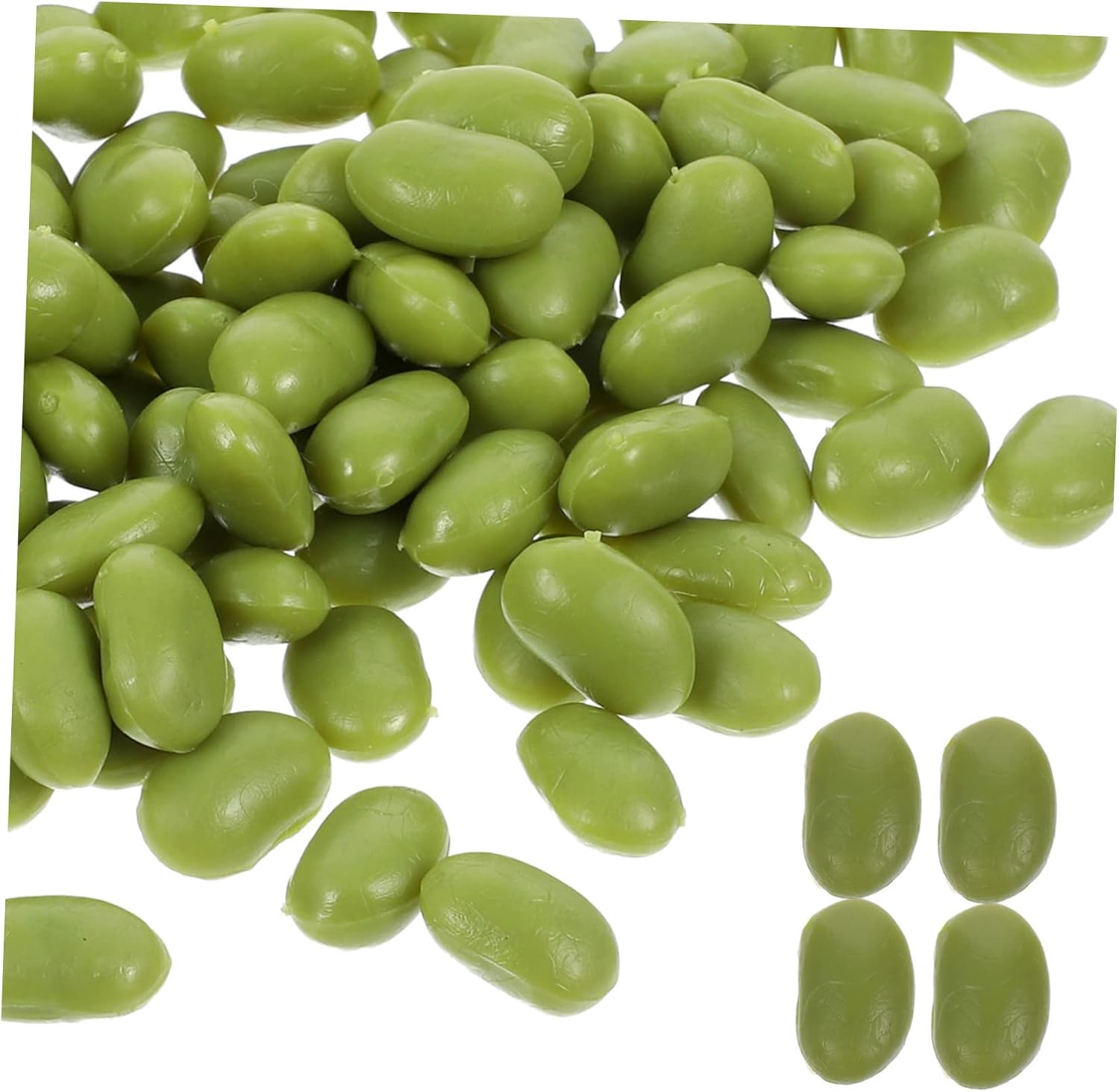 ABOOFAN 1 Pack Realistic Bean Model Faux Vegetable for Kitchen Decor and Photography Props Vivid Simulation Food Model for Home and Shop Decoration