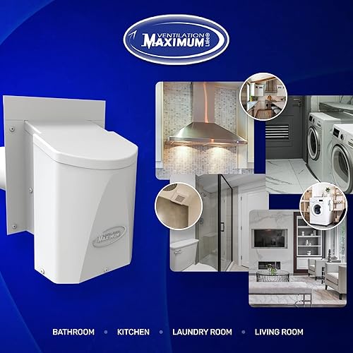 Miniatura 8 de Cubierta de salida de ventilación máxima para el hogar, 6 pulgadas, ventilador de baño de rango HVAC, cubierta de ventilación de pared de