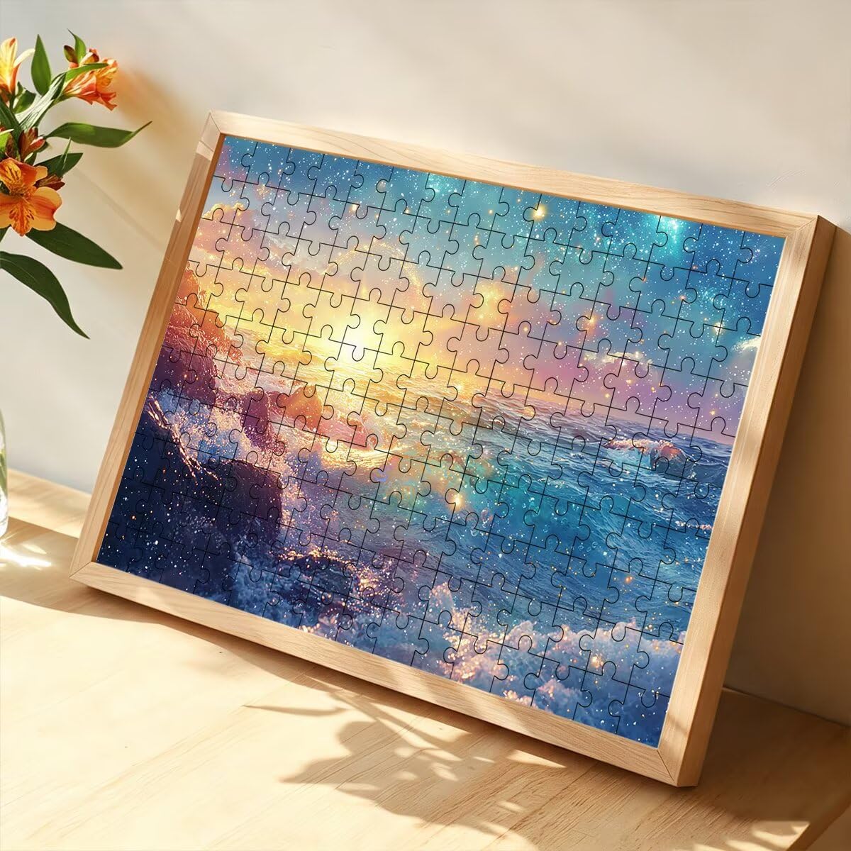 Puzzle 1500 Pezzi Mare, Puzzle Onda, Puzzles in Legno, 87x57cm -1368 | Puzzles con Confezione di Alta Qualità, Intrattenimento Creativo, Giochi Rilassamento e Intelligence, Regalo Donna Decor Casa
