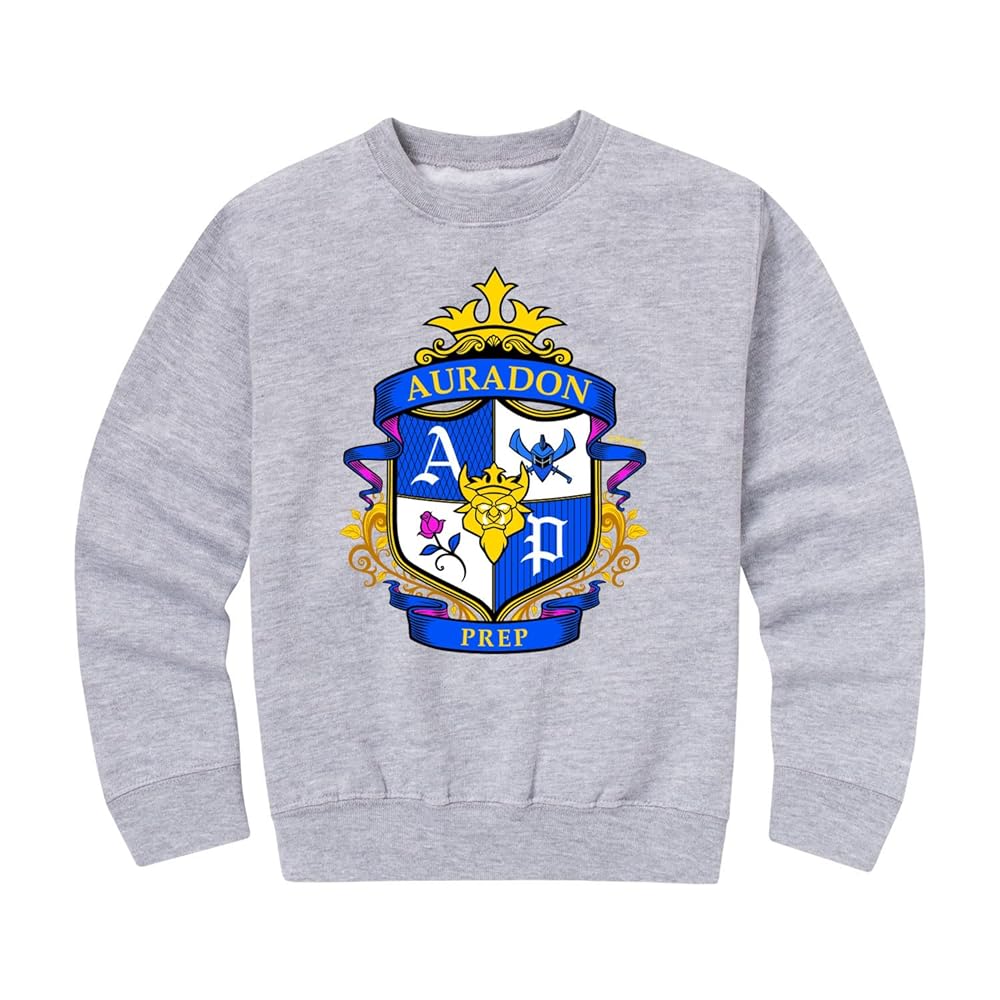 トップス descendant CREW NECK SWEATSHIRT Amazon.com: Disney Descendants - Auradon Prep Crest