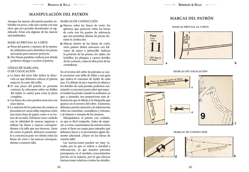 Principios básicos de costura: Merchant & Mills