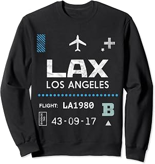 Airport Tag - Los Angeles Sweatshirt