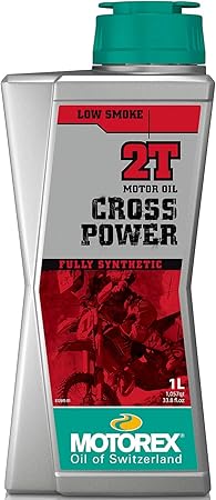 Amazon デイトナ Motorex モトレックス バイク用 エンジンオイル 2サイクル オフロード車 化学合成油 Cross Power 2t 1l 車 バイク 車 バイク