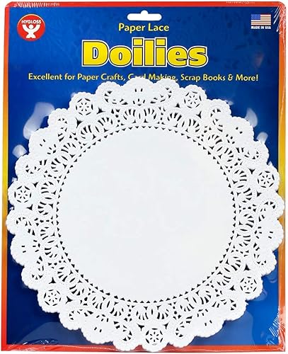 Miniatura 4 de Blondas, 4 pulgadas, 100 unidades, color blanco, Hygloss 10041