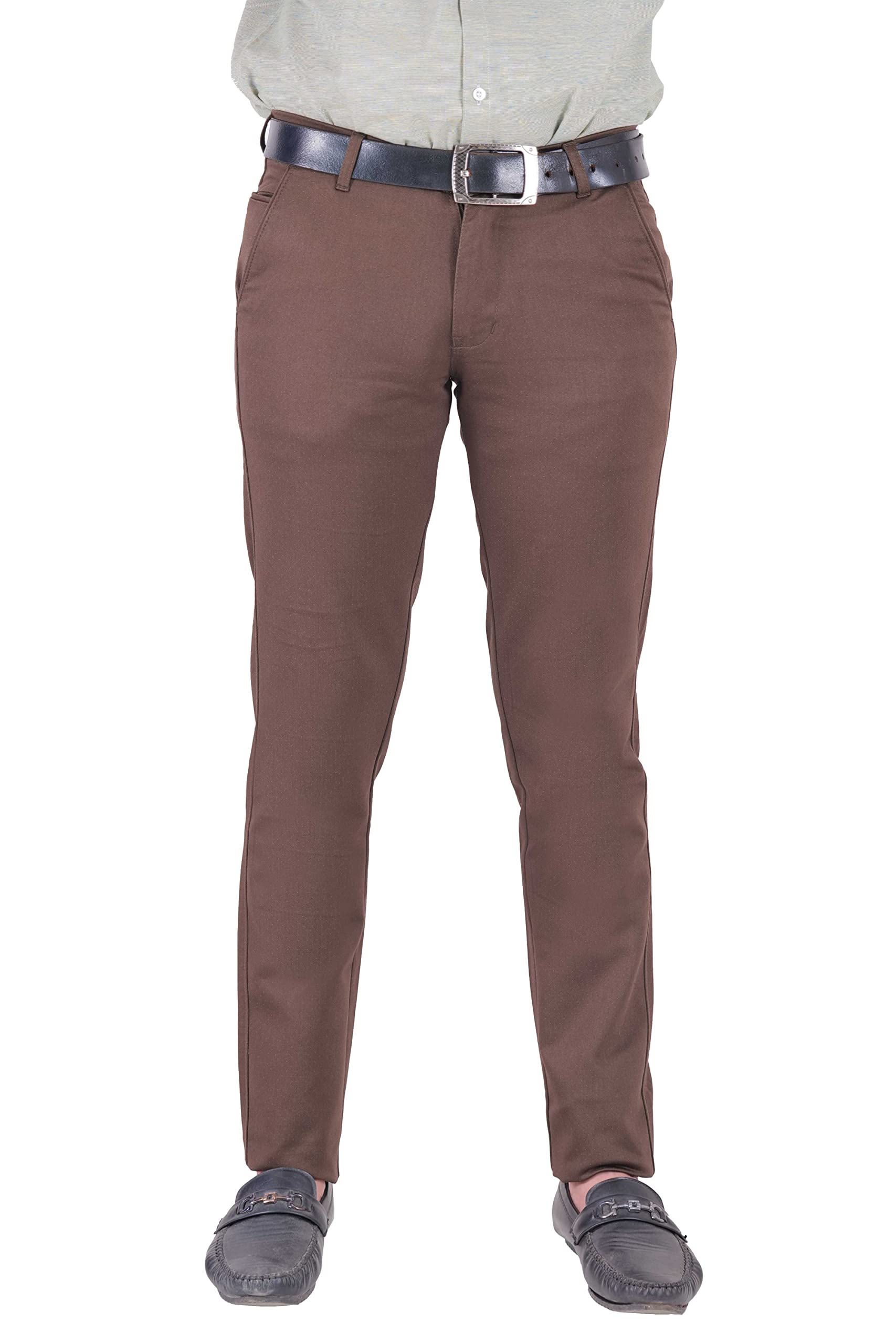 MVR JEANS Men's Formal Trousers, Regular Fit Formal Pants for Men & Boys - 4037