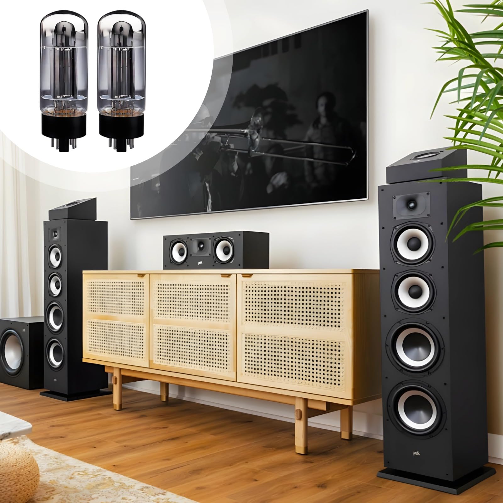 6L6WGC zamiennik lampowy, 2 szt. do 6P3P 6L6GC, wzmacniacz lampowy stereo HiFi do domowych systemów audio, szkło metal