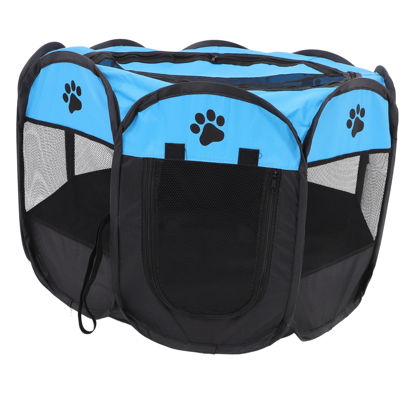 Parc pour chatons en vacances : cage extérieure pliante pour camping et jardin ombragé