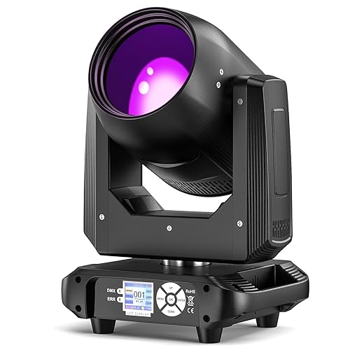 200W Beam Moving Head Light,High Brightness 14 GOBO 10 Colors