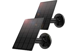 2 Pack Solar Panel for Outdoor Security Camera