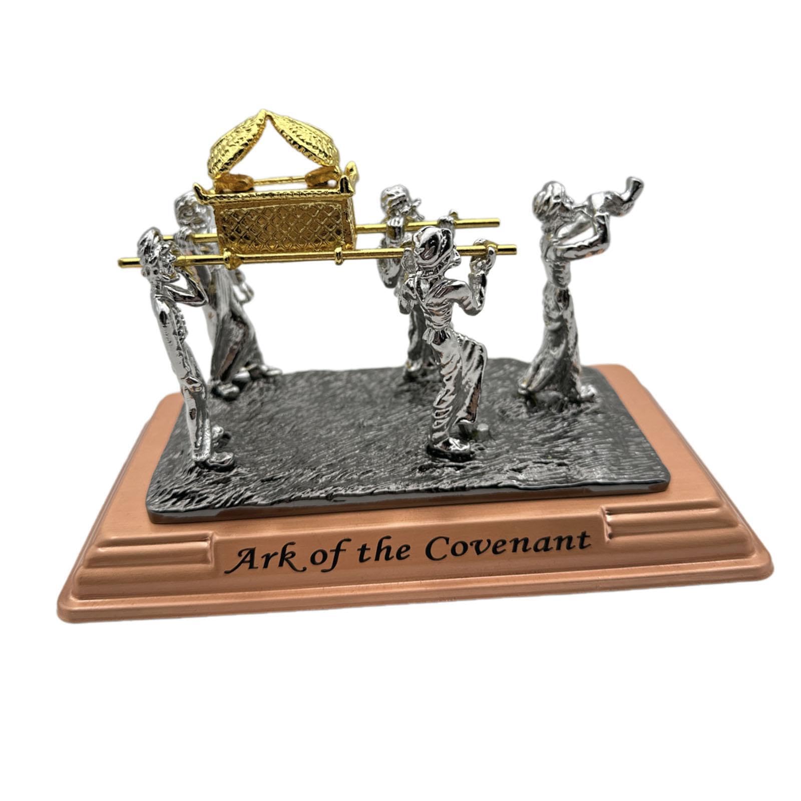 TWISAXC Alloy Tabletop Sculpture for Creative Ark Of Covenant Statue For Home Decor Religious Figurine Collection Living Room Office Sturdy And Not Easy To