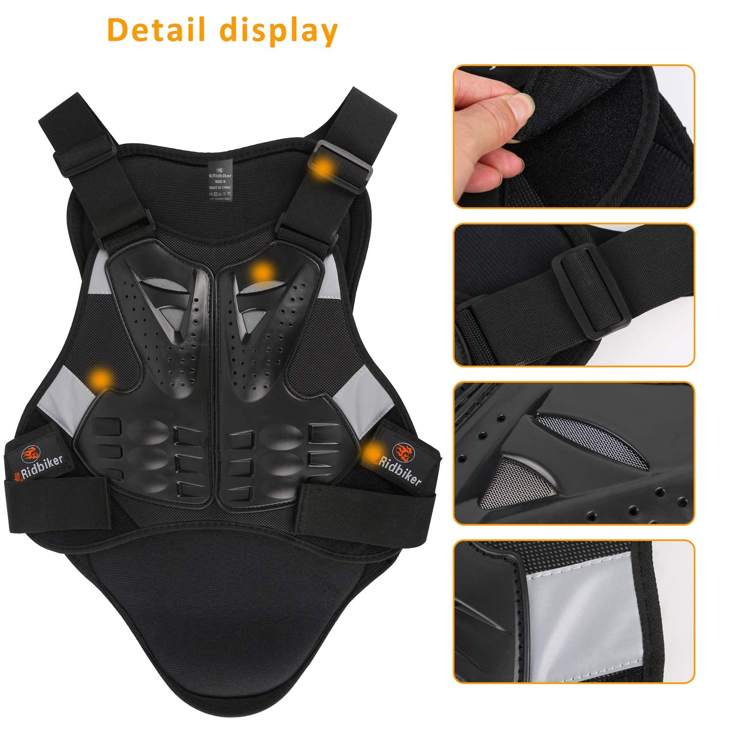 Dirt Bike Chest Protector Motocross Body Armor Vest