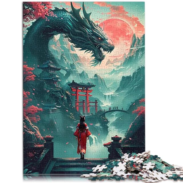 Foto 2 de 6 de Geisha dragón Japonesa Puzzles de 2000 Piezas para Adolescentes para el Juguete de desafío de Juego Educativo…